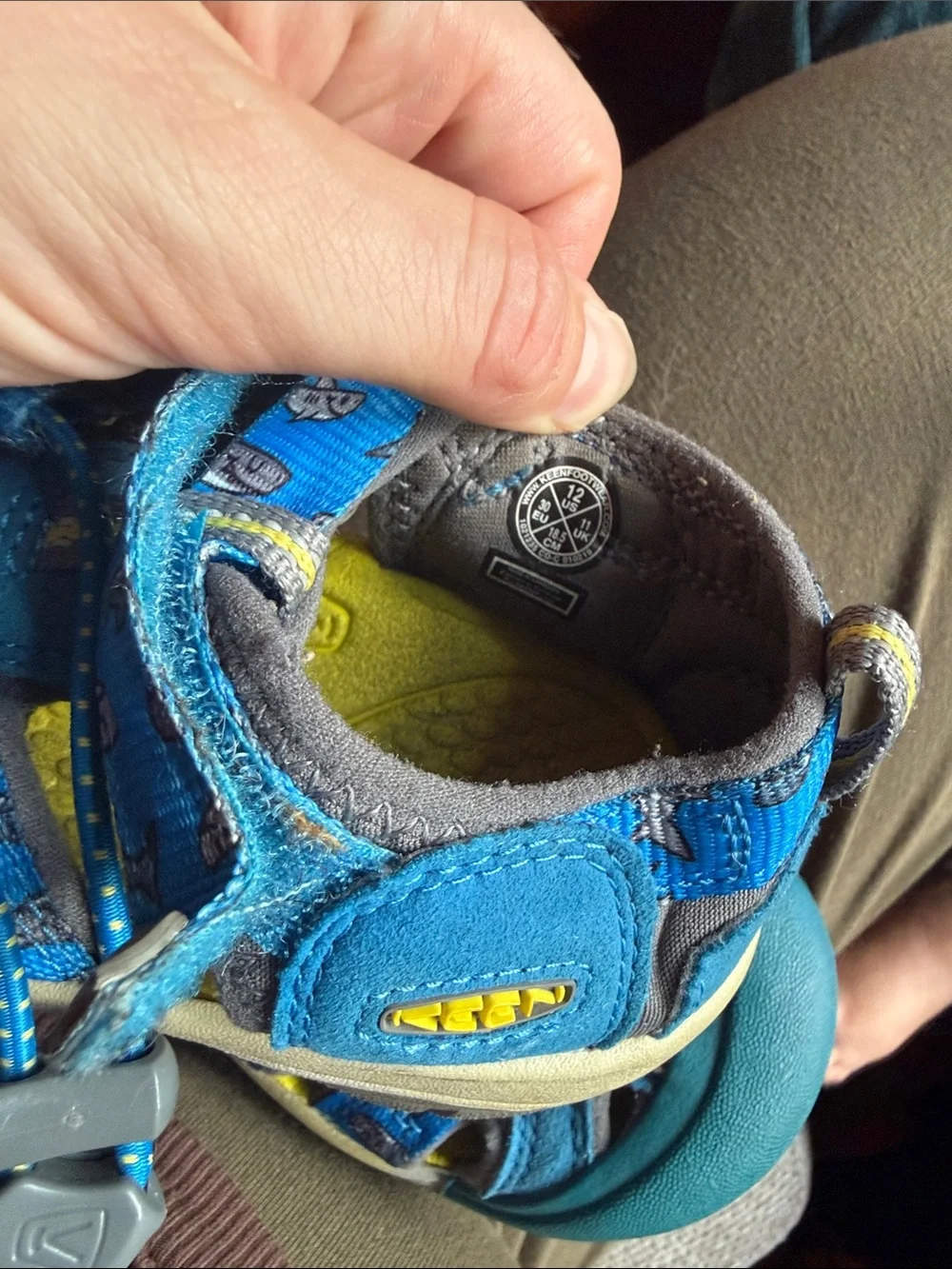 Keen Toddler size 12 shoe